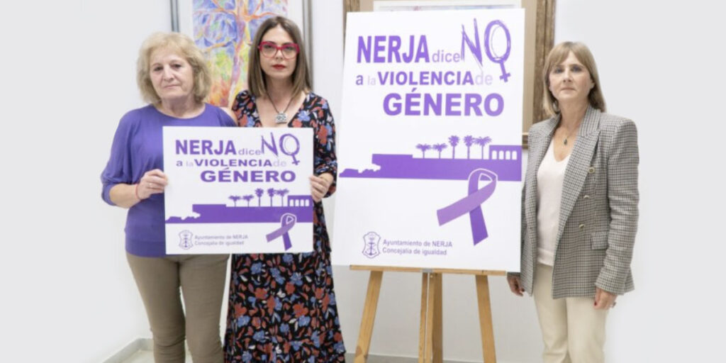 El Ayuntamiento celebra el 25N bajo el lema “Nerja dice no a la violencia de género” 1 Violencia de Género