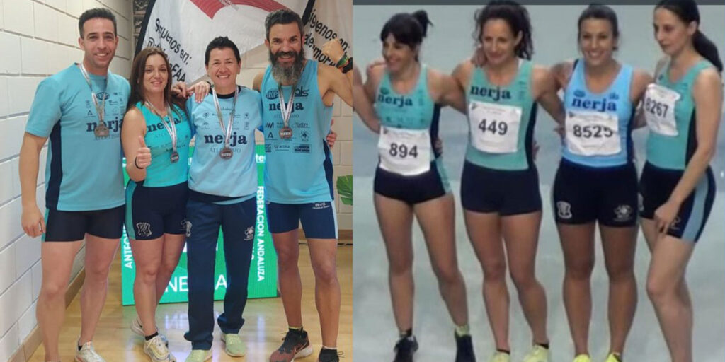 EL TROPS-CUEVA DE NERJA ENCABEZA EL MEDALLERO DEL CAMPEONATO DE ANDALUCIA MASTER EN PISTA CUBIERTA 1 medallas