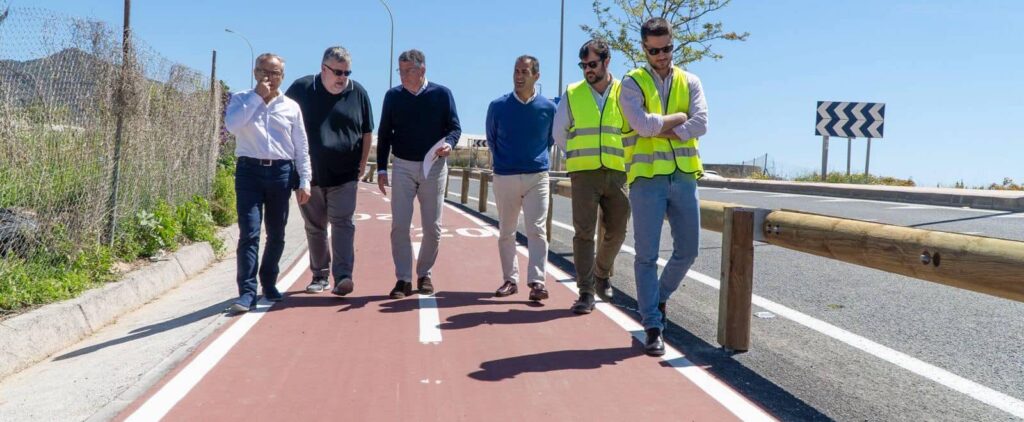 Finalizan las obras del carril bici 6 fainalizan obras