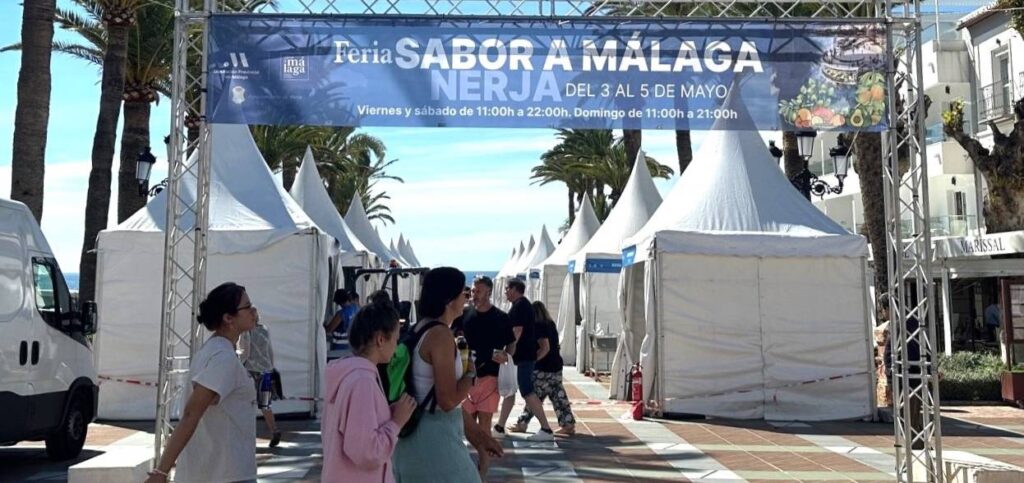 Conexión Nerja en directo con Sabor a Málaga 7 amigasabor