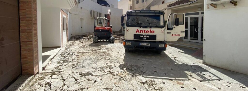 Comienzan las obras de urbanización de calle Horizonte 7 horizonte