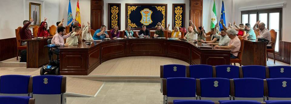 Todos los partidos políticos acuerdan apoyar al Colegio Narixa en sus reinvidicaciones. 10 pnleno