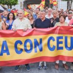 Nerja mostró su cariño y solidaridad con Ceuta